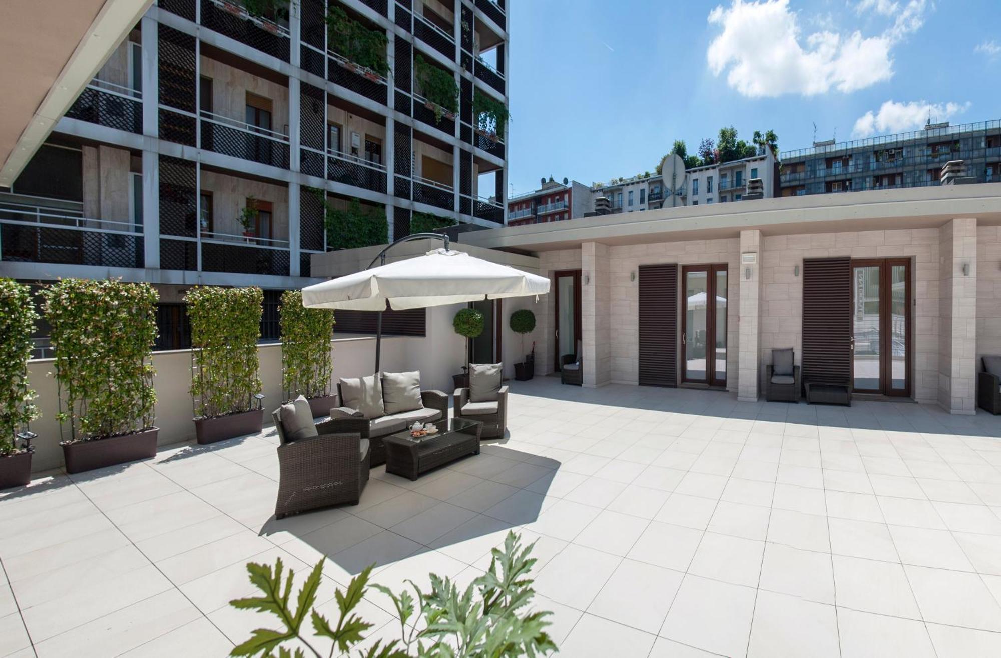 Hotel Studio Inn Centrale & Milano Urban Padel Luaran gambar